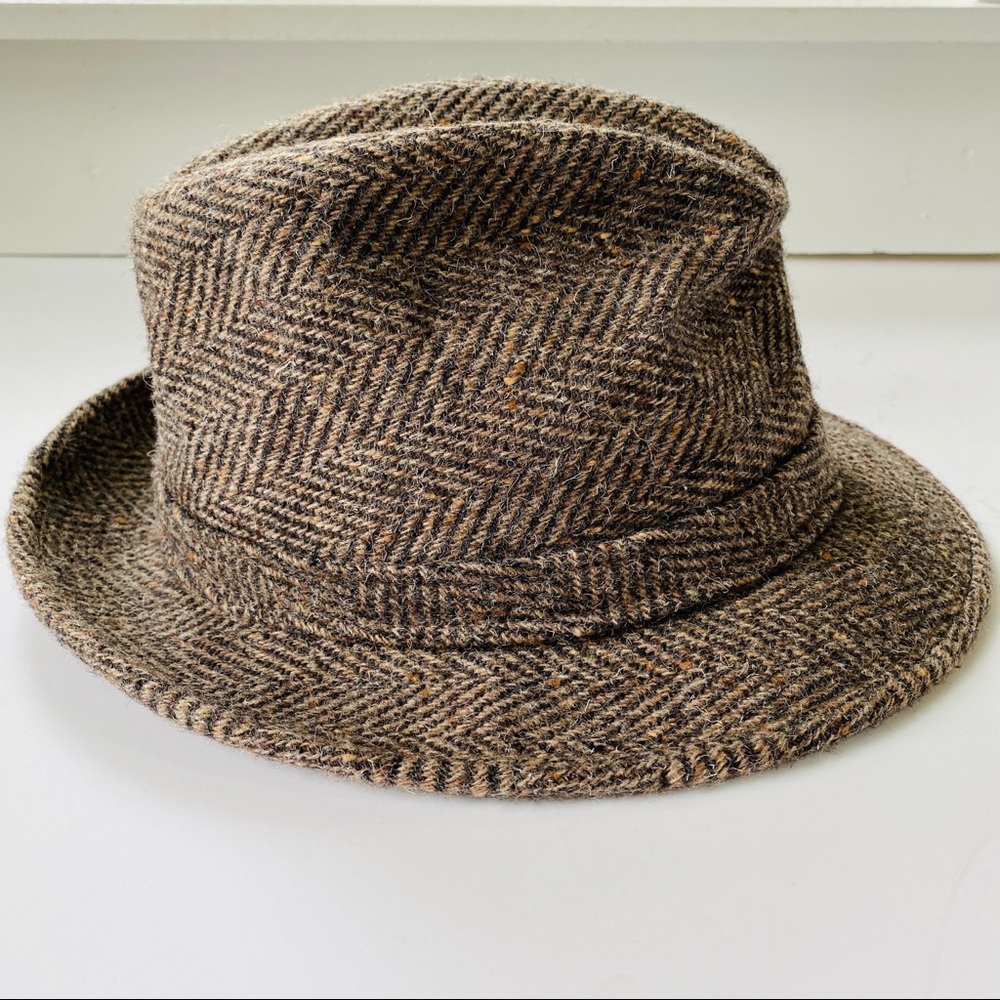 Dobbs Fifth Avenue Wool Tweed Hat